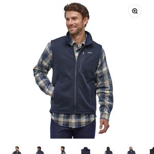 Patagonia Men's Better Sweater Vest Navy NWT